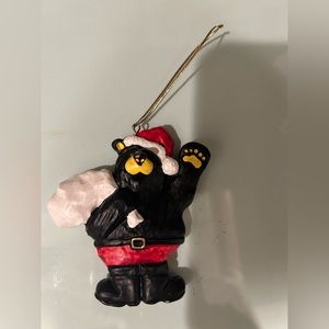 Bearfoots Bears Santa ornament